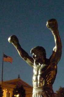 The Rocky Balboa statue / La statue de Rocky Balboa