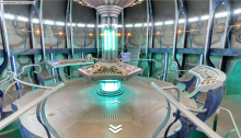 TARDIS's control room / Salle de contrôle du TARDIS